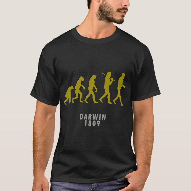 T-shirt Darwin 1809 (Devant)