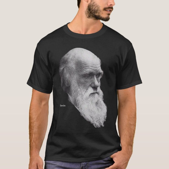 T-shirt darwin, Darwin (Devant)