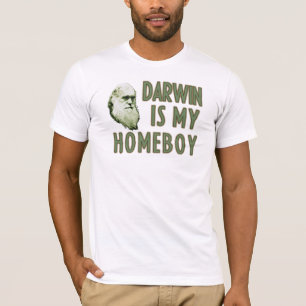 T-shirt Darwin est mon Homeboy