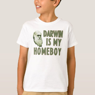 T-shirt Darwin est mon Homeboy