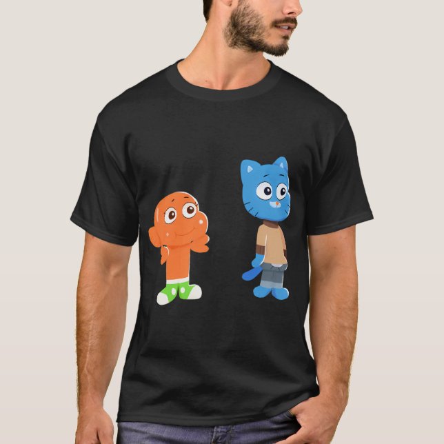 T-shirt Darwin et Gumball (Devant)