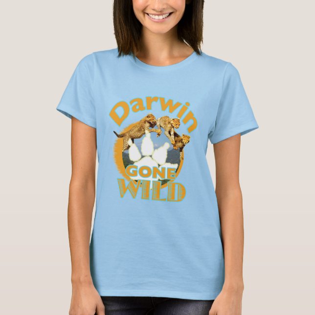 T-shirt DARWIN GONE WILD logo tee (Devant)