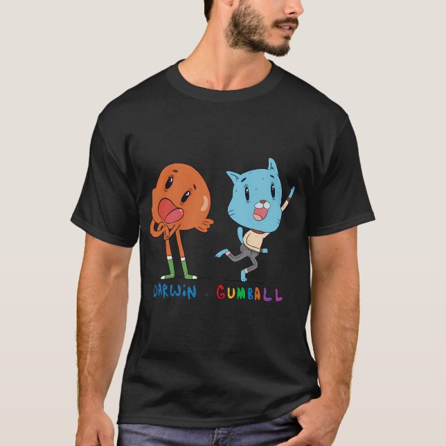 T-shirt Darwin -n- Gumball (Devant)