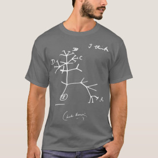T-shirt Darwin Tree of Life je pense