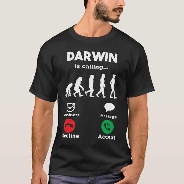 T-shirt Darwin vous appelle 2022 (Devant)