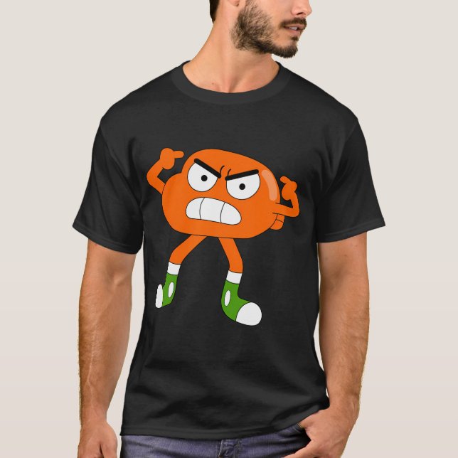 T-shirt Darwin Watterson Le monde incroyable de Gumball (Devant)