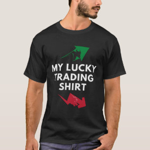 T-shirt Das ist mein Glücklicher Trader