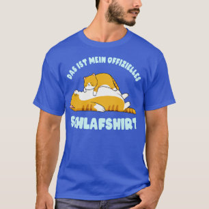 T-shirt Das ist mein Offizielles Schlafshirt Pajama lustit