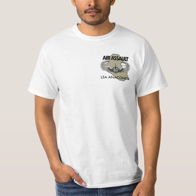 T-shirt d'assaut aérien d'anaconda de LSA (Devant)