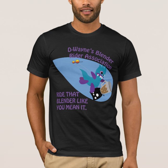 T-shirt d'association de cavalier du mélangeur de (Devant)