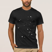 T-shirt d'Asterism d'hexagone d'hiver
