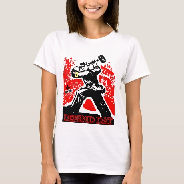 T-shirt Dat de défense (Devant)