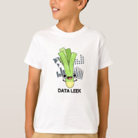 Data Leek Funny Ordinateur Veggie Pun