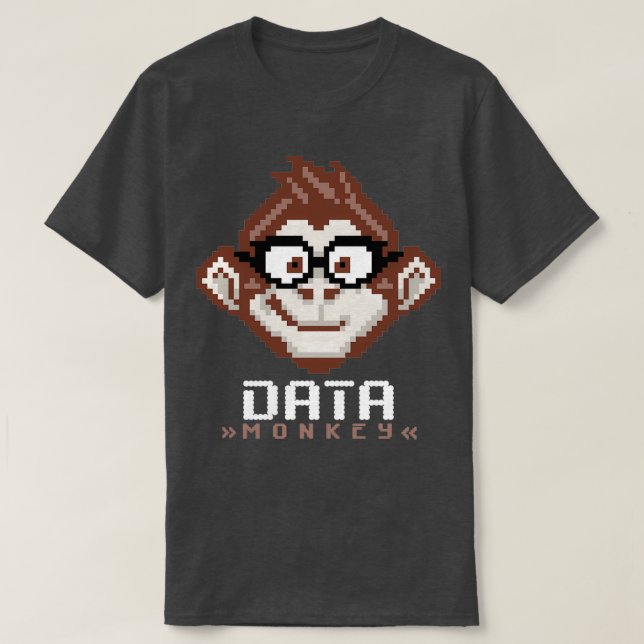 T-shirt Data Monkey 2 (Design devant)