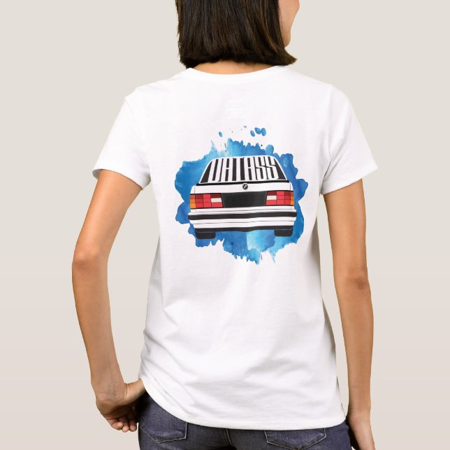 T-shirt Datass BMW E30 (Dos)