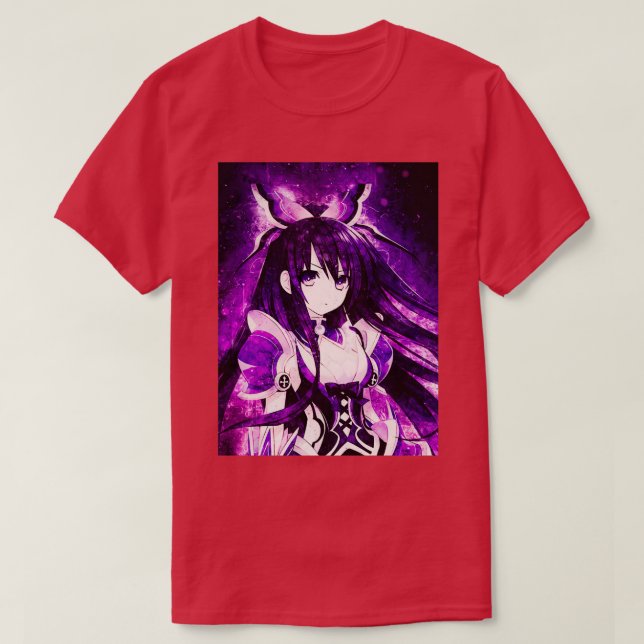 T-shirt Date A Live Tohka Yatogami 2 (Design devant)