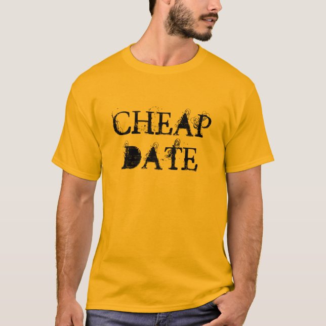 T-shirt Date bon marché (Devant)