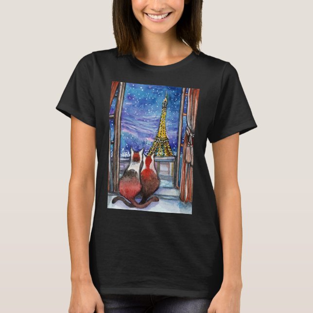 T-shirt Date dans la nuit (Devant)