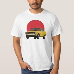T-shirt Datsun Cherry E10 100A/120A - soleil rouge 9 coule