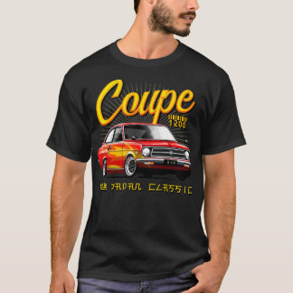 T-shirt Datsun Sunny Coup 1200 GX5 B110 Naissance à manche