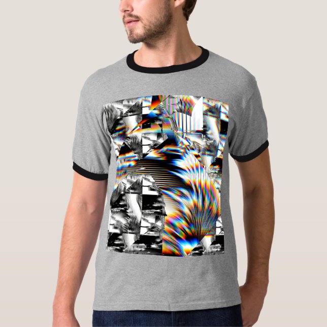 T-shirt d'attaque arc-en-ciel (Devant)