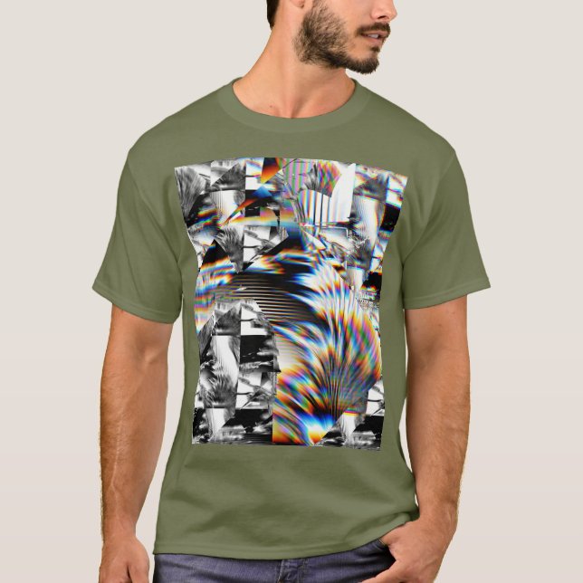 T-shirt d'attaque arc-en-ciel (Devant)