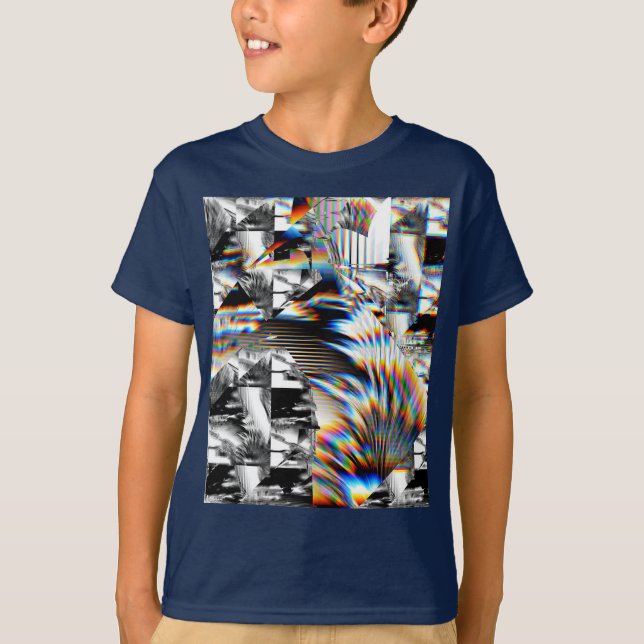 T-shirt d'attaque arc-en-ciel (Devant)