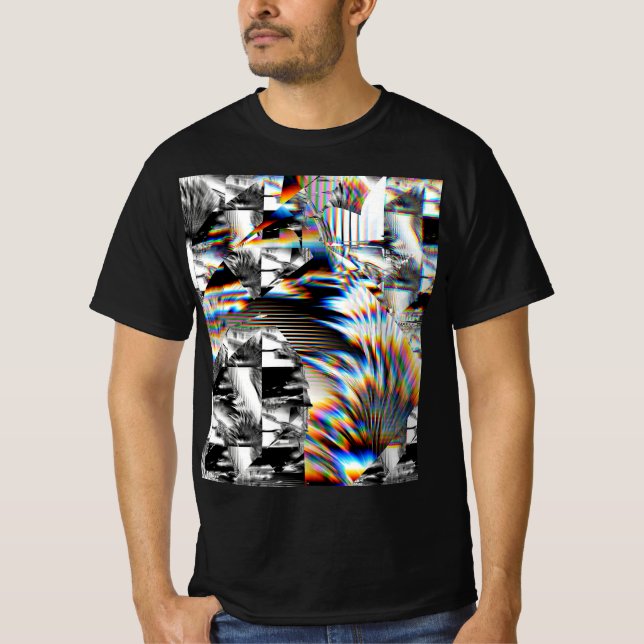 T-shirt d'attaque arc-en-ciel (Devant)