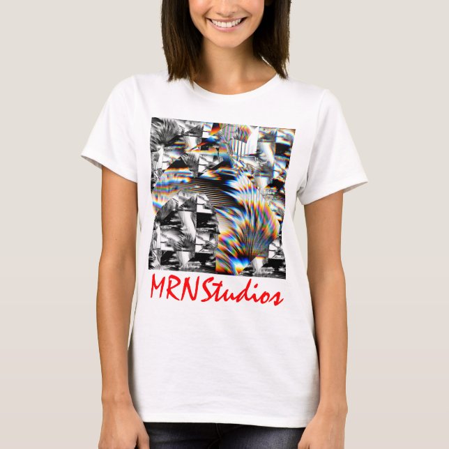 T-shirt d'attaque arc-en-ciel (Devant)