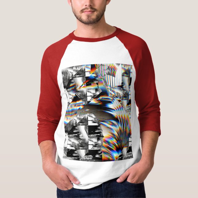 T-shirt d'attaque arc-en-ciel (Devant)
