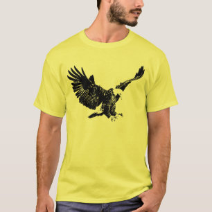 T-shirt d'atterrissage d'aigle à tête blanche