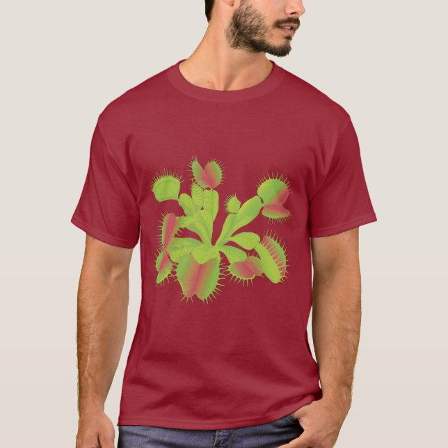 T-shirt d'attrape-mouche de Vénus (Devant)