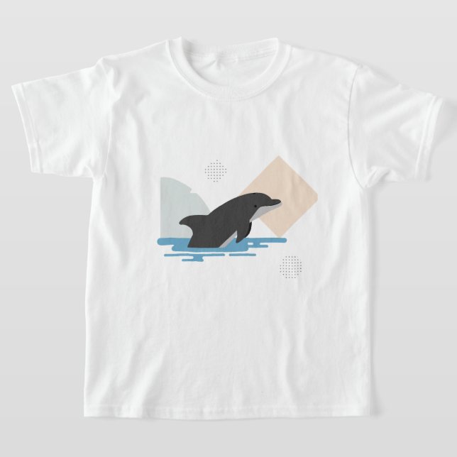 T-shirt Dauphin (Poser)