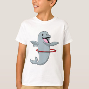 T-shirt Dauphin à Endurance entraînement avec pneus Fitnes