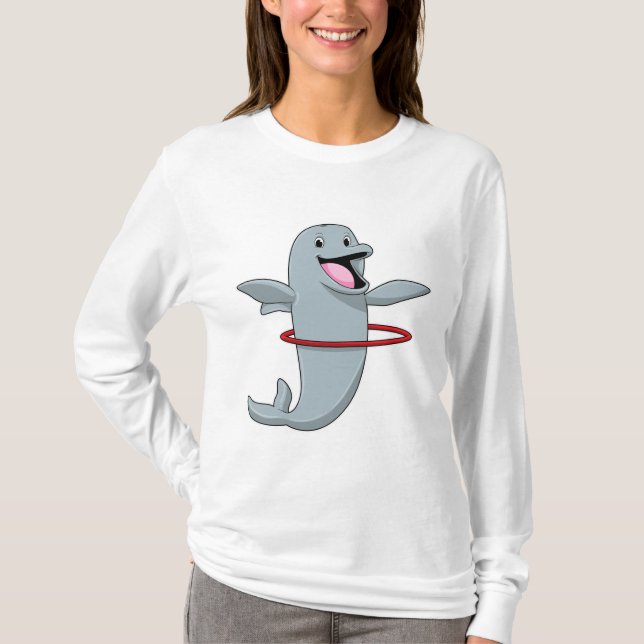 T-shirt Dauphin à Endurance entraînement avec pneus Fitnes (Devant)