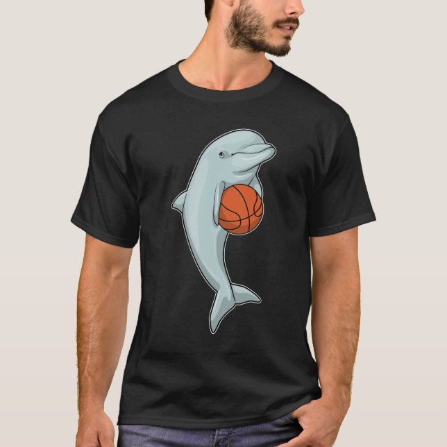T-shirt Dauphin au Basketball Sports (Devant)
