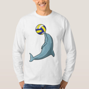 T-shirt Dauphin avec volleyball