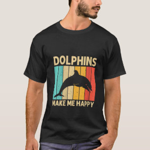 T-shirt Dauphin Cool Femme Pour Hommes Dauphins Beluga