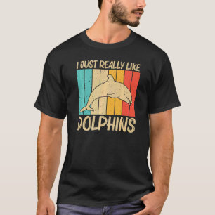 T-shirt Dauphin cool Pour Hommes Femmes Animal Dolphin Océ
