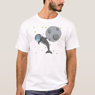 T-shirt Dauphin d'astronaute