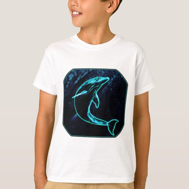 T-shirt Dauphin (dauphin léger) (Devant)