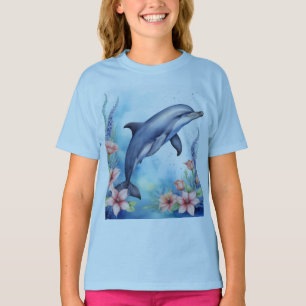 T-shirt Dauphin de mer