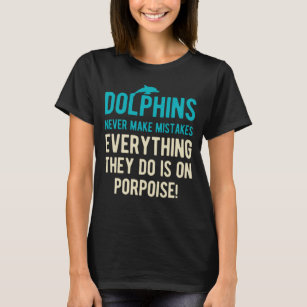 T-shirt Dauphin drôle