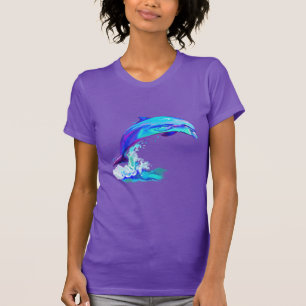 T-shirt Dauphin en couleurs