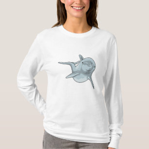 T-shirt Dauphin en natation