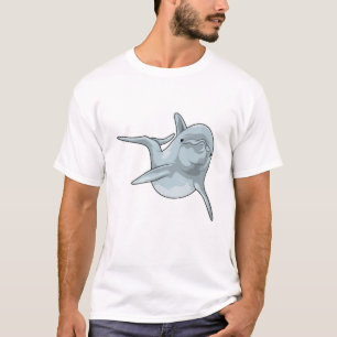 T-shirt Dauphin en natation