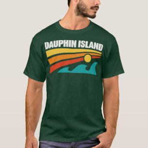 T-shirt Dauphin Island Alabama Beach Mobile Bay Gulf of Me