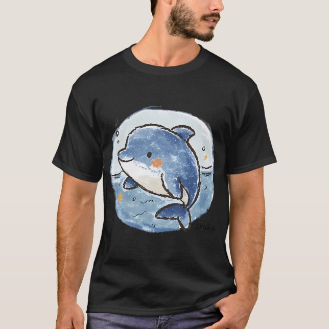 T-shirt Dauphin mignon (Devant)
