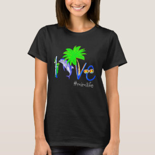 T-shirt Dauphin Mimilife Dauphin De Coco Et Camping De Pla