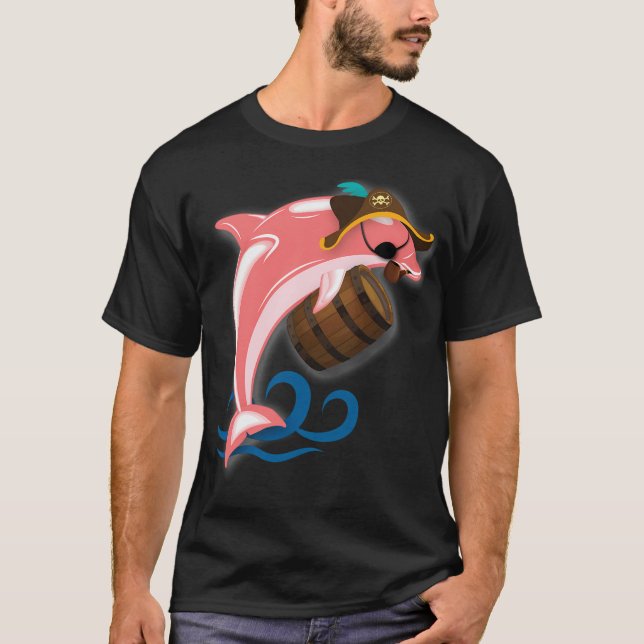 T-shirt Dauphin Pirate (Devant)
